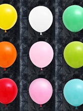 BG54批发气球布置商场装饰用品彩色多款乳胶儿童周岁生日婚房订婚