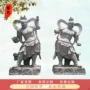 定制大型哼哈寺庙人物像