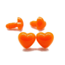 爱心型桃心眼睛 玩具配件 毛绒娃娃鼻子 心形鼻 动物卡通红色鼻子