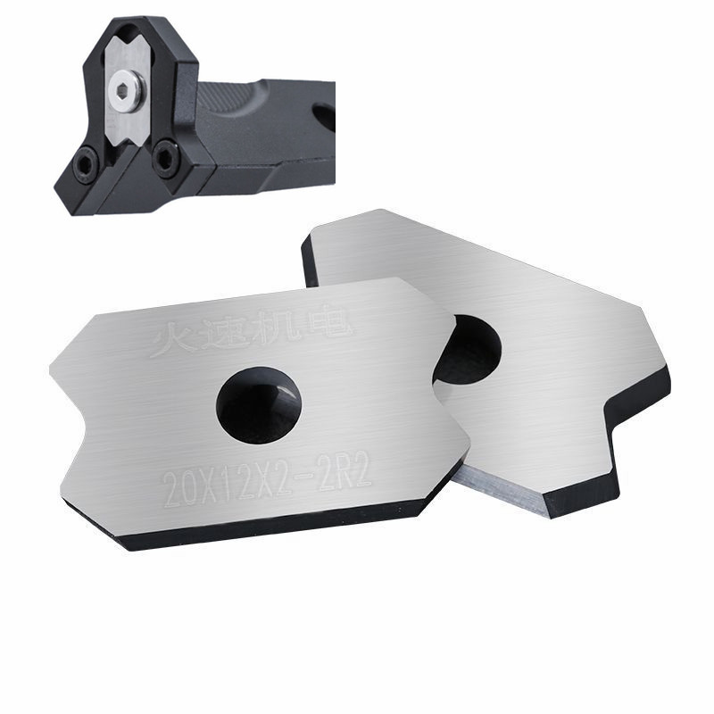 Woodworking Round Edge Banding Knife Bevel Knife Edge Trimming Tool Scraping Knife Radius Blade