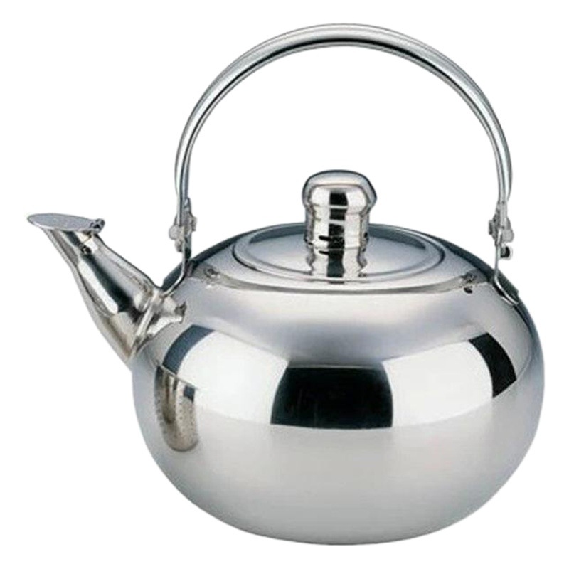 Hongmeishun stainless steel teapot hotel exquisite kettle with filter tea kettle factory wholesale LOGO