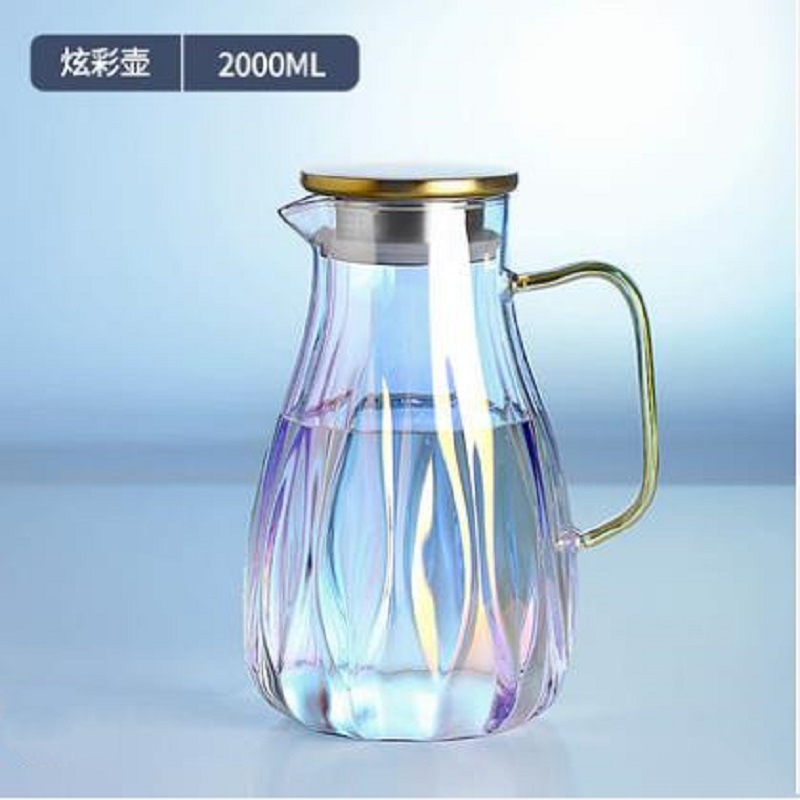 Patrón de martillo doméstico botella de agua fría taza de agua traje de vidrio botella de agua de gran capacidad jugo espesado olla ala botella de agua