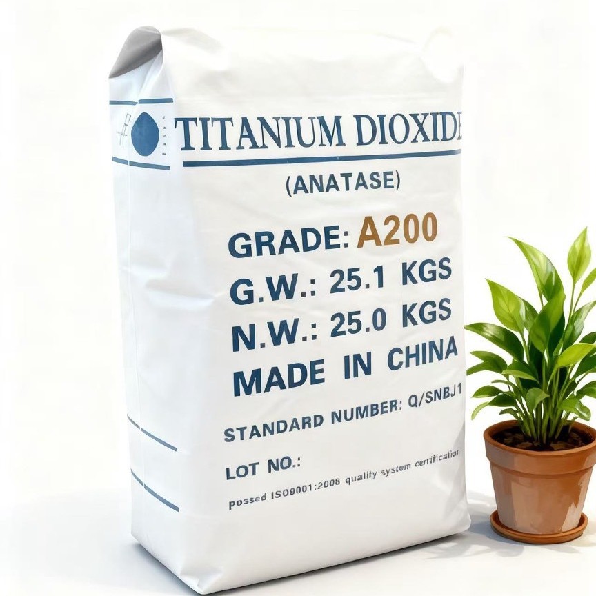 白色不透明材料锐钛型钛白粉A200应用广泛