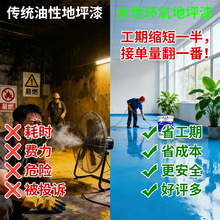 水性环保地坪漆环氧耐磨防水地板漆车间室内家用地坪漆水泥地面漆