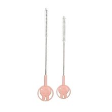 ✅新款儿童卡通吸管刷两支装婴儿奶瓶吸管刷奶嘴清洁刷63