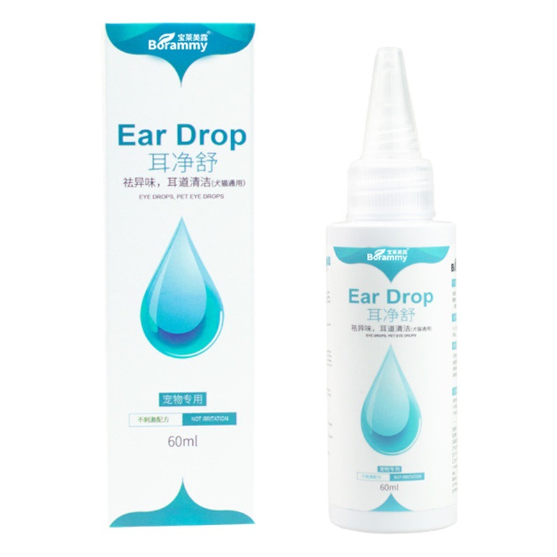 Factory wholesale Polaroid ear net Shu dog ear drops 60ml cat ear cleaning ear odor removal ear wash