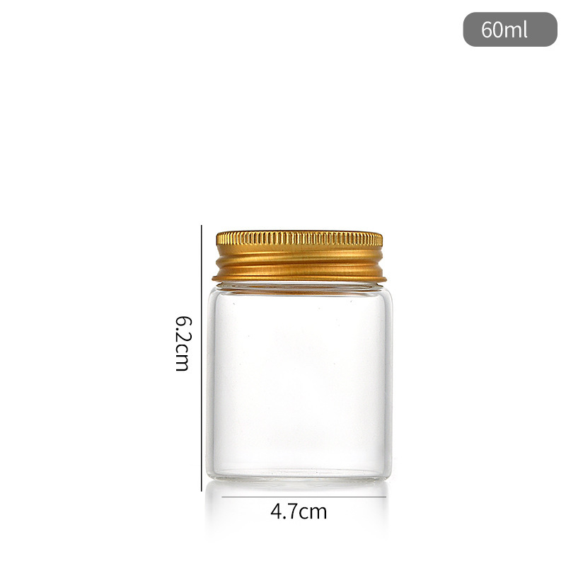 47 botellas de tapón bayonet botellas de muestras médicas botellas de té dulces botellas de frijoles de frijoles de oro botellas de embalaje de goji frasco de arena