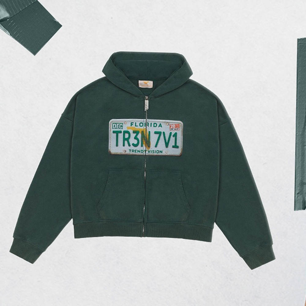Men's Clothing Vintage Jacket Street Fashion European And American Wholesale Personalized Printed Zipper Sweatshirt Long Sleeved Pullover Hoodie_viptrois.com