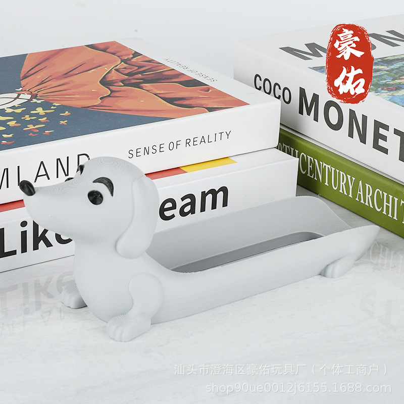 Explosiva transfronteriza Amazon Dachshund Tray nuevo perro salchicha bandeja de perrito caliente plato plato decorativo