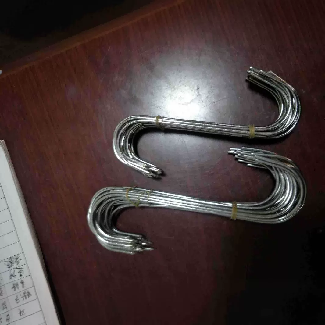 腊肉勾 不锈钢挂钩  s型肉勾 烧烤挂勾腊鱼勾