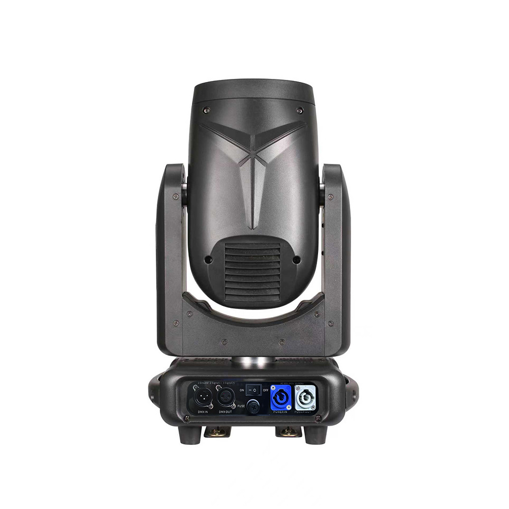 Lámpara de escenario mini 295W luz de haz de estudio iluminación de cabeza mecedora conjunto completo de banquete de boda teatro iluminación de bar