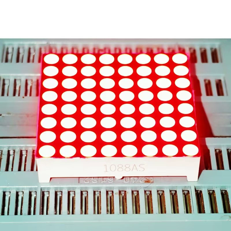 Завод прямых поставок СВЕТОДИОДНЫЙ матричный экран 3 мм8*8 красный выделить 1088AS всего Инь 1088BS всего Ян дисплей