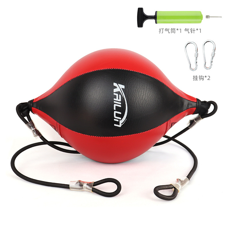 Bola de velocidad cuerda elástica Bola de boxeo colgando mundo de boxeo Bola de pera Bola de velocidad de boxeo en forma de pera Bola de velocidad de esquivar colgando