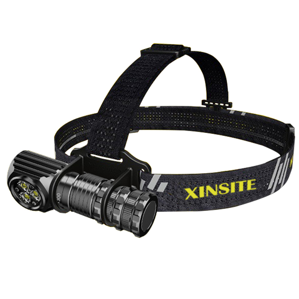 Transfronterizo nueva inducción montado en la cabeza del faro luz de conducción al aire libre USB recargable LED de luz fuerte faro Super brillante