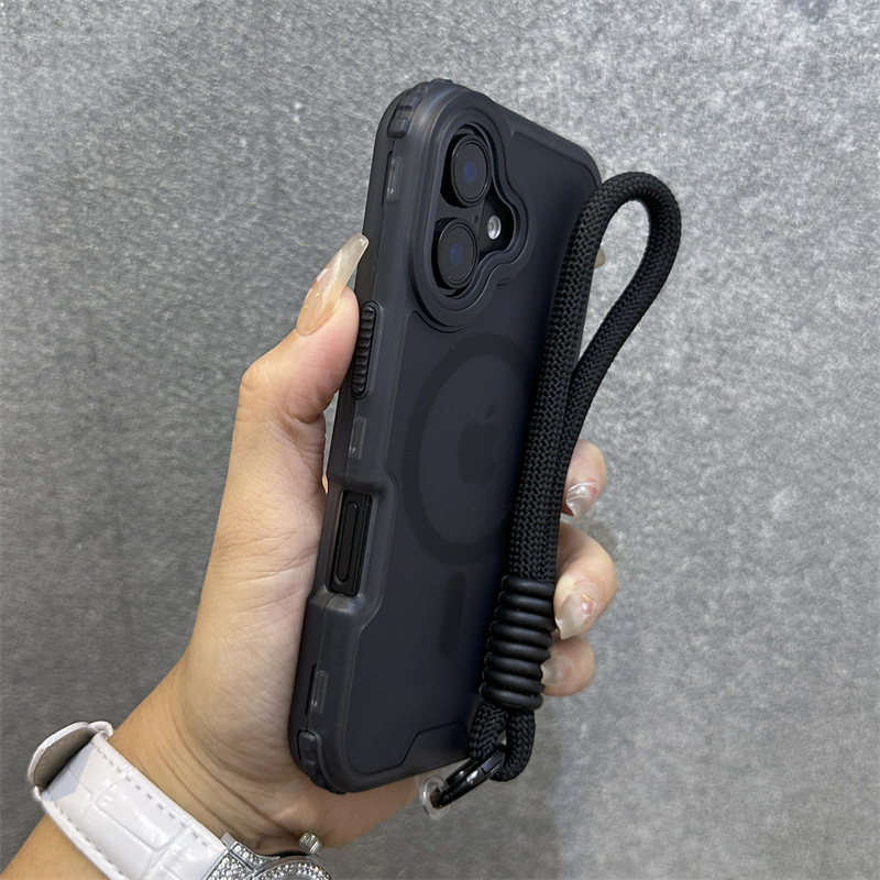 Apple 16 Pro Max対応、厚みのある3in1肌触りの良いマグネット式スマホケース、iPhone 17完全保護耐衝撃ケース、14対応|undefined