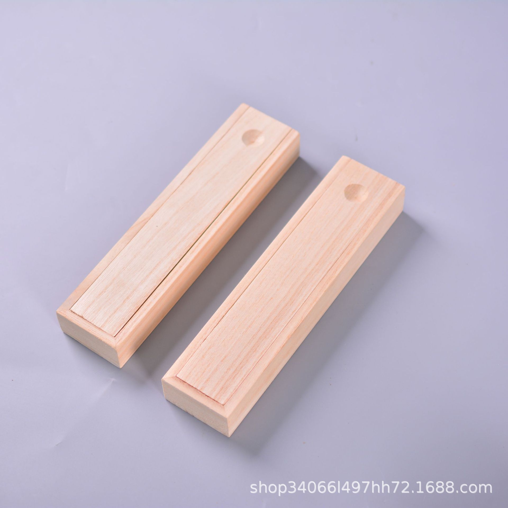 实木包装盒餐具刀叉筷收纳盒线香整理盒木质首饰盒多用途置物盒