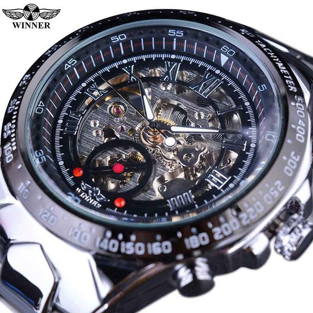2026 Winner T-Winner Fashion Full Steel Hollow Automatic Mechanical Wholesale Men's Watch_voghion.com
