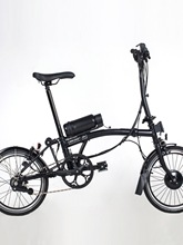 改装电动Brompton小布自行车改装加装电动助力电机套件省力器