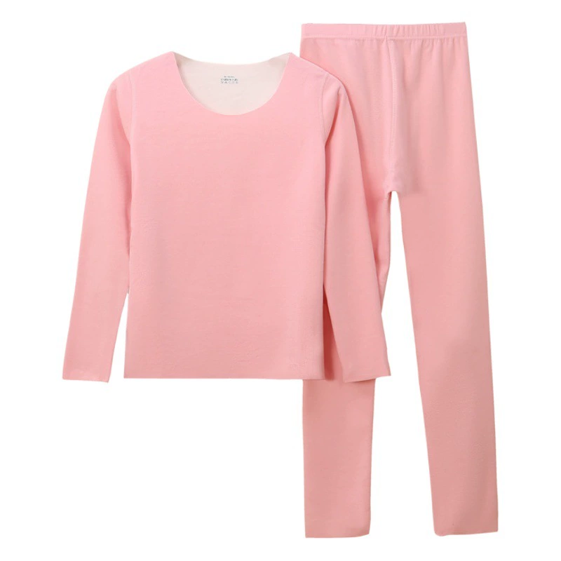 2025 новый двусторонний бархатный бесшовный термобелье комплект для женщин с постоянной температурой, осенняя одежда и длинные брюки, зимний базовый слой