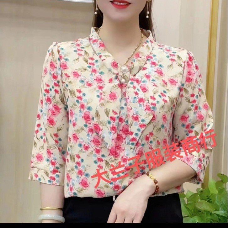 Elegant summer thin shirt