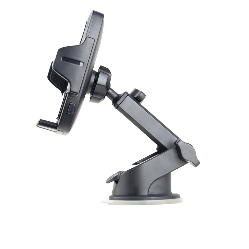 跨境車載手機支架汽車出風口手機導航架可伸縮長杆吸盤式手機架