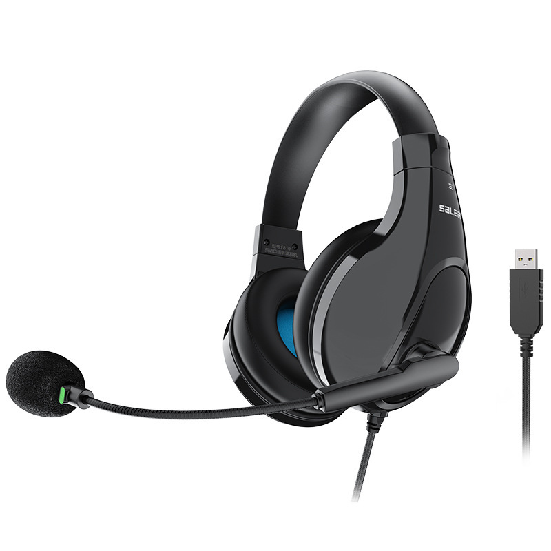 Shenlai Head-Mounted High School Entrance Examination and College Entrance Examination Learning English Listening Test Headset Computer Desktop Human-Computer Dialogue Headset Shenlai Head-Mounted High School Entrance Examination and College Entrance Examination Learning English Listening Test Headset Computer Desktop Human-Computer Dialogue Headset