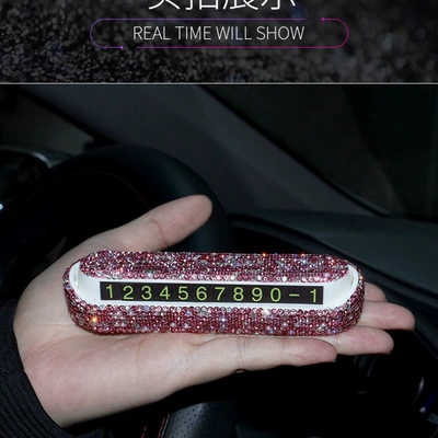 Nömrəli dayanma kartı Number Plate for Women, Luxury