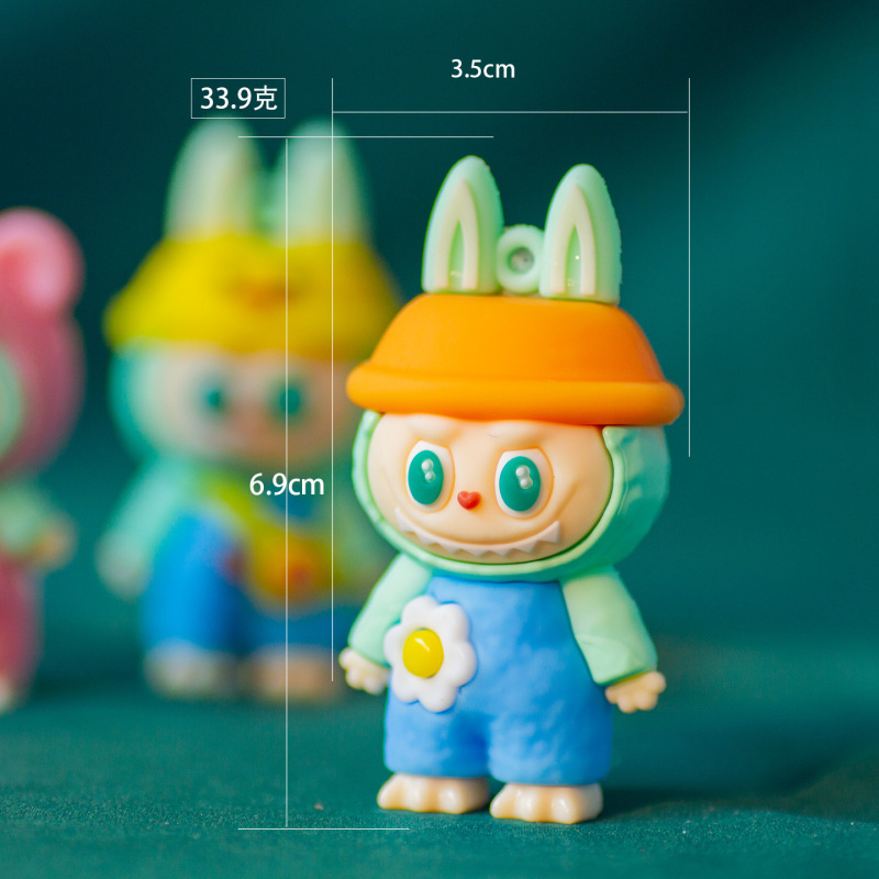 ドレッシング ラブブ ラブブ人形 ブラインドバッグ おもちゃ 子供 幼稚園 プチギフト ギフト 夜市の屋台商品|undefined