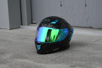 Dəbilqə (Kaska) aksesuarları Lens Cross-Border Accessories Mask - lightning-lens-revo-light-tea-green