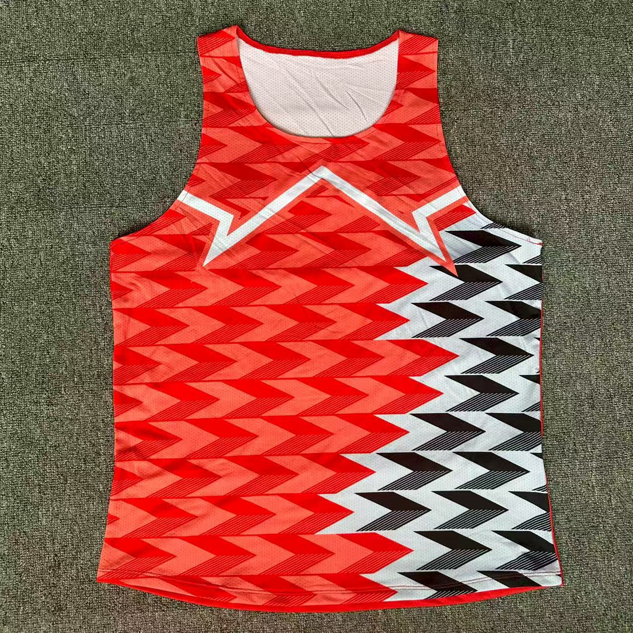 Zd Vertical Men's Track and Field Marathon Sports Running Vest Sports Student Quick-Drying Breathable Ultra-Light Mesh Training Clothing