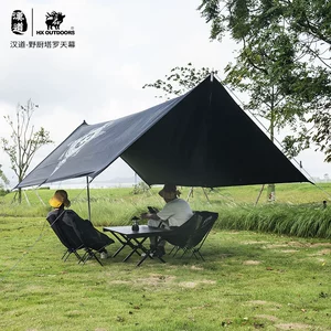 Han Road çardağı: Ultralight düşərgə, piknik, yağışa və günəşə davamlı böyük çimərlik çardağı