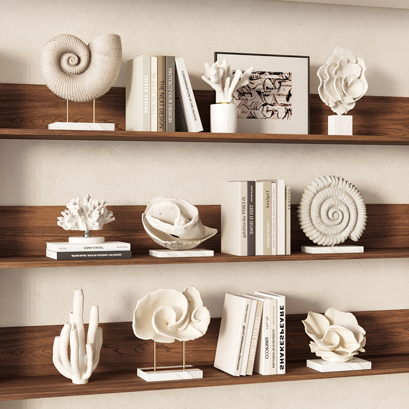 Art Beizi Silent Wind Retro Conch Decorations Atmosphere Texture Crafts Niche Personality Home Art