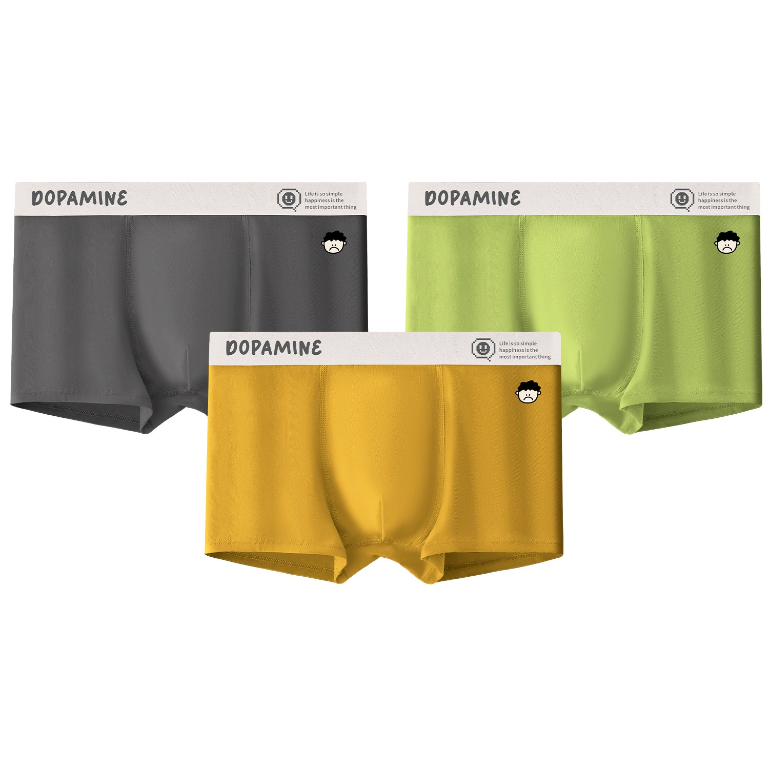 Хлопковые дышащие модные брюки, антив bacterial underwear