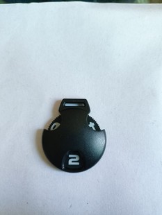 Source Manufacturer Golf Wood Club Cap Cover Tag Golf Number Plate Round Rotating Plastic Tag Number Plate