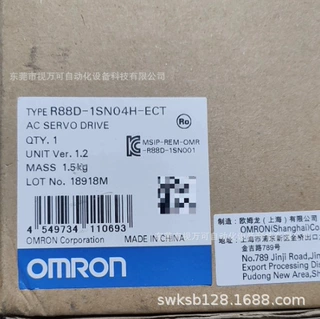 R88D-1SN04H-ECT R88D-1SN08H-ECT欧姆龙伺服驱动器现货议价出售