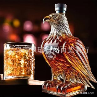 Independent Station New Product Whiskey Eagle Whiskey Bottle Glass Material