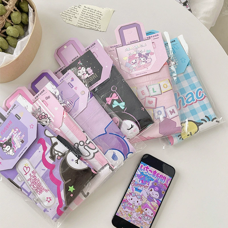 Санрию Hello kitty, подлинно милый складной ручной долговечный shopping bag