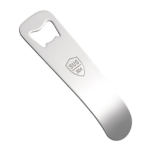 Stainless steel beer bottle opener restaurant bottle opener beer opener cap opener custom logo advertising