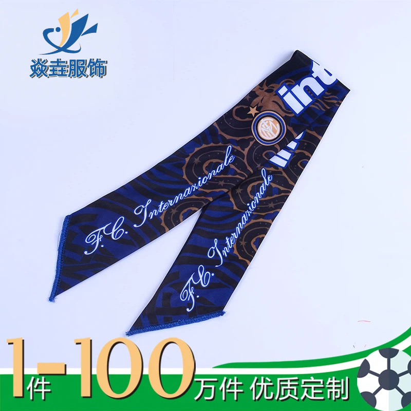 World Cup national team club advertising cheerleading election event headbands, hand-held atmosphere ties, custom polyester