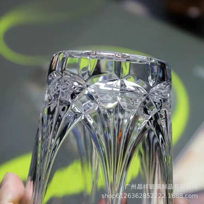 晶祥 Glass creative big wineglass for whiskey for commercial use, increased thickness