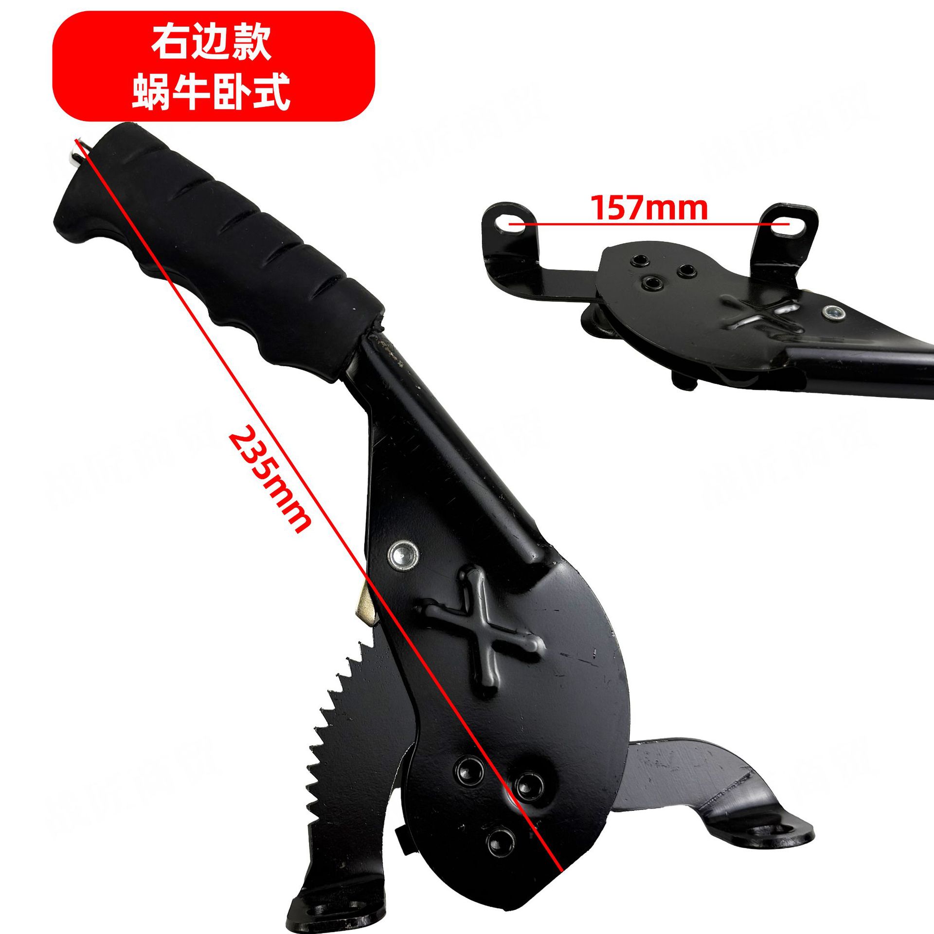 Electric Tricycle Handbrake Courier Vehicle Parking Brake Thickened Handbrake Handle Brake Cable Snail Right Hand Brake Accessories