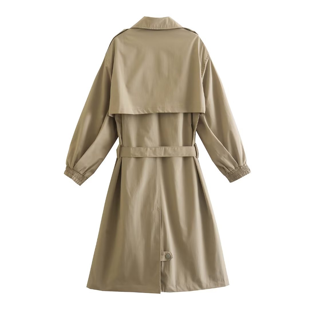 Women's Stretch Cuff Windbreaker Loose Jacket 5