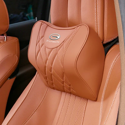 Seat cushion, seat cover Gm8 M6 Gs4 Gs8 Gs3 Shadow - trumpchi-headrest-ocher-brown-1-piece