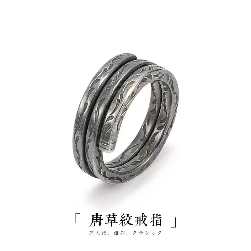 Genuine design retro ring