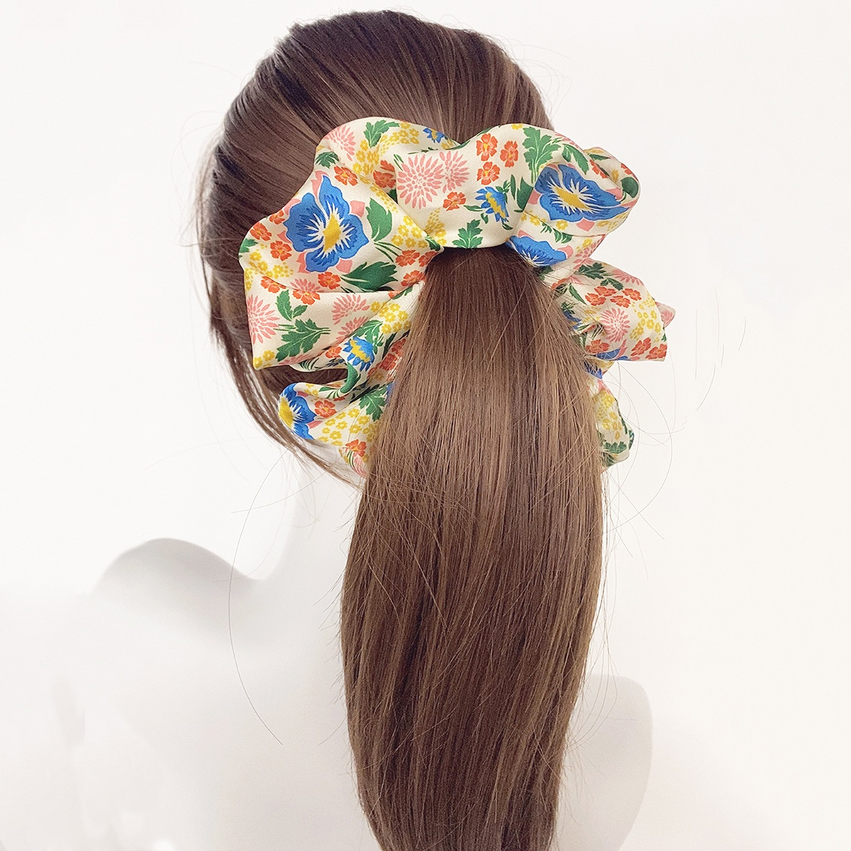 Mode Petites Fleurs Polyester Impression Attache-cheveux display picture 4