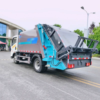 collection for municipal solid waste – Elektrik zibil maşınları