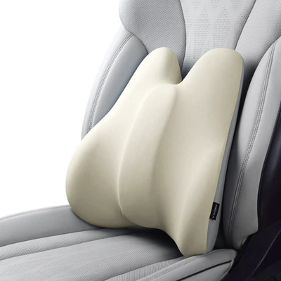 Foam Cushion Office Car | Waist support - rice-apricot