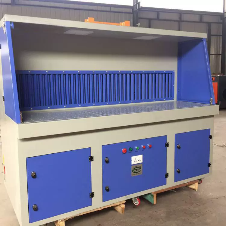 Мобильная шлифовальная платформа для удаления пыли, рабочий стол для шлифовки и полировки с удалением пыли, выполненный на заказ по запросу