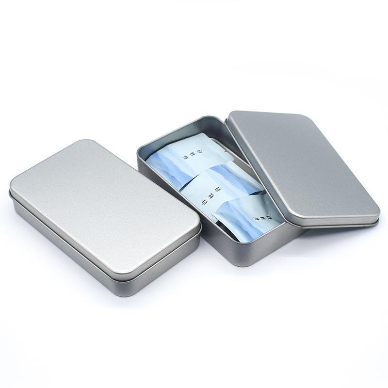 Fabricante caja de hierro spot cortaúñas aguja para el acné caja de hojalata herramientas de belleza maquillaje joyería caja de almacenamiento de escritorio image 6