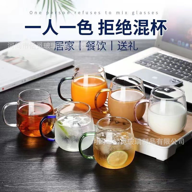 High borosilic heat -resistant mushroom glass glass with large…